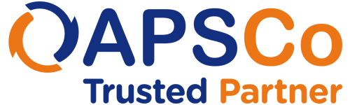 APS Co logo with 'Trusted Partner' text on a white background
