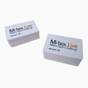 Mi-box Live - Award Winning Maths Sports Challenge Game.